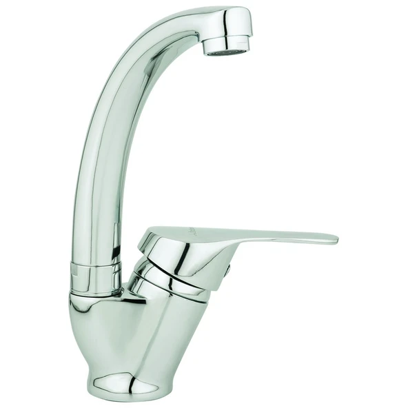 İtimat Kısa Kuğu Mix Lavabo Bataryası Vega 357K ürün görseli 1