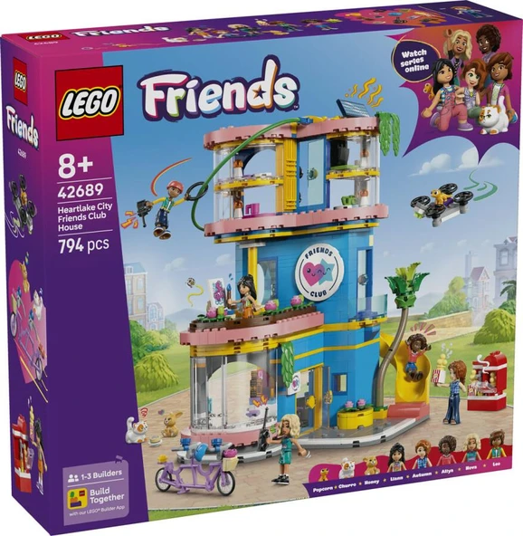 LEGO Friends 42689 Heartlake City Friends Club House ürün görseli 1