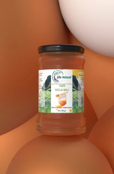 Yayla Balı Cam Kavanoz 400 gr - %100 Doğal Ham Yayla Balı ürün görseli 1