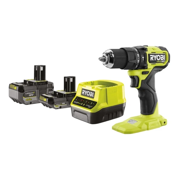 Ryobi Rpd18C1-242S Çift Akülü 4 Ah + 2 Ah Vidalama ürün görseli 1