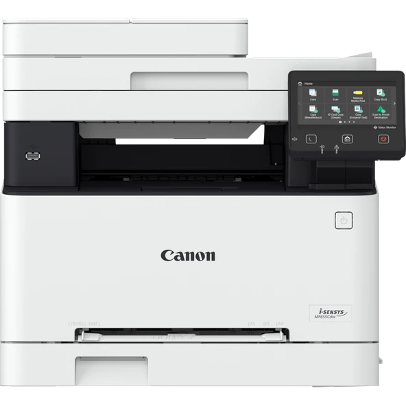 Canon MF655Cdw Wi-Fi + Fotokopi + Tarayıcı + Renkli Çok Fonksiyonlu Lazer Yazıcı ürün görseli 1