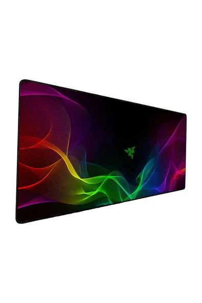 SGE TEKNOLOJİ 85X34 CM Purple Zone Desenli Oyuncu Mouse Pad Kaymaz Dikişli ürün görseli 1