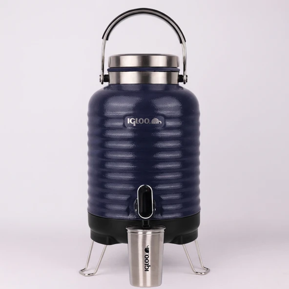 Igloo Family Barrel Termos 5 Litre-LACİVERT - Resim 9