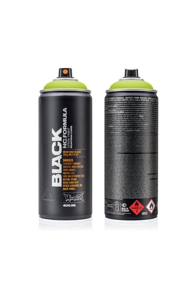 Montana Black Sprey Boya 400ml Slimer BLK6010 ürün görseli 1