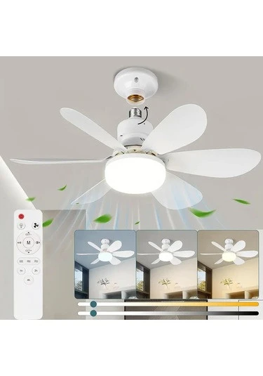 Cata Karayel Fan LED 82W Kumandalı Işıklı Vantilatör CT-1155
