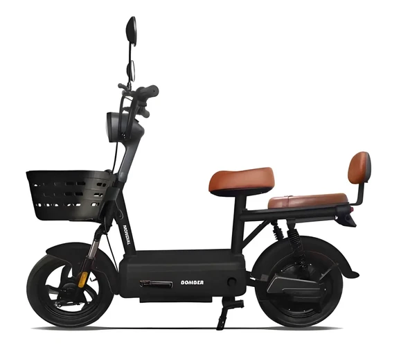 Mondial Bomber Elektrikli Motosiklet Siyah 2026 - MondiMotor ürün görseli 1