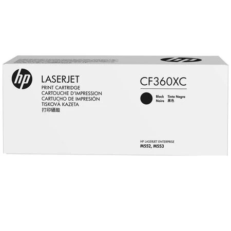 HP 508X-CF360XC SİYAH ORJİNAL TONER YÜKSEK KAPASİTELİ ürün görseli 1