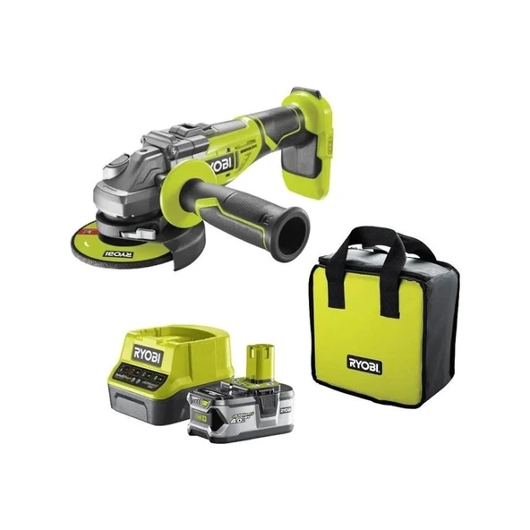 Ryobi R18Ag7-140S 18 V 4 Ah Akülü Taşlama ürün görseli 1