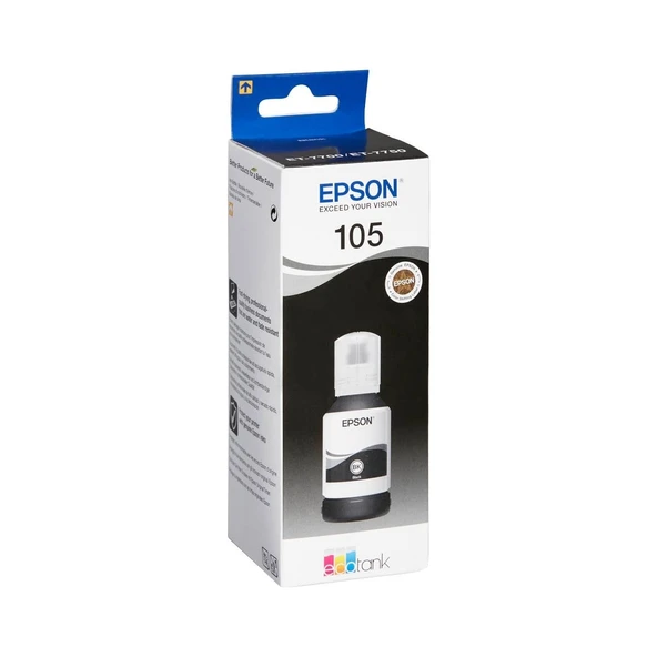 Epson 105 T00Q140  Ecotank Bk Ink Bottle ürün görseli 1