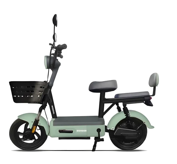 Mondial Bomber Elektrikli Motosiklet Yeşil 2026 - MondiMotor ürün görseli 1
