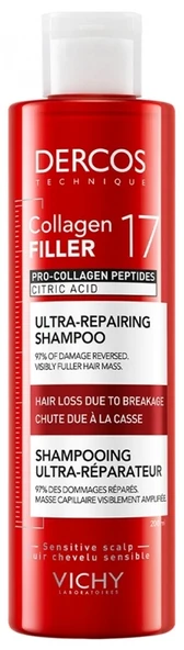 Dercos Collagen 17 Filler Şampuan 200ml ürün görseli 1