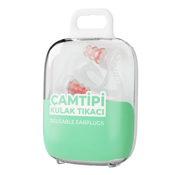 Otiflex Çam Tipi Small  Kulak Tıkacı 2li 1 adet Mini Taşıma Kutusu Hediye ürün görseli 1