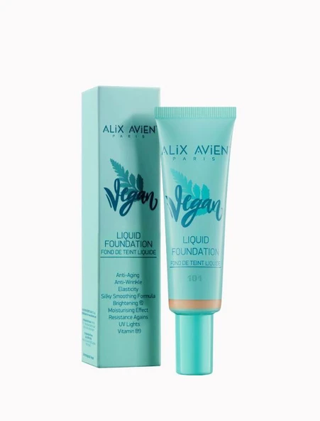 Alix Avien Liquid Fondöten No: 102 ürün görseli 1