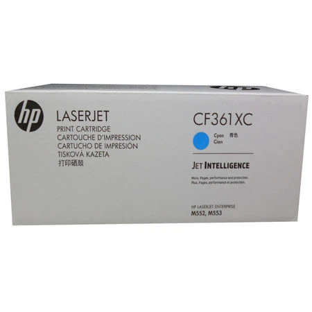 HP 508X-CF361XC MAVİ ORJİNAL TONER YÜKSEK KAPASİTELİ ürün görseli 1