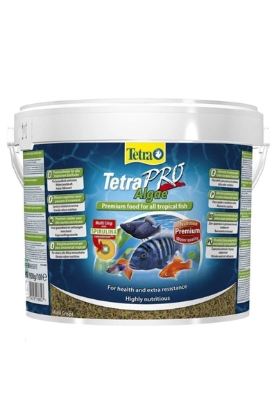 Pro Algae 500 Gram Bitkisel Balık Yemi - Resim 3