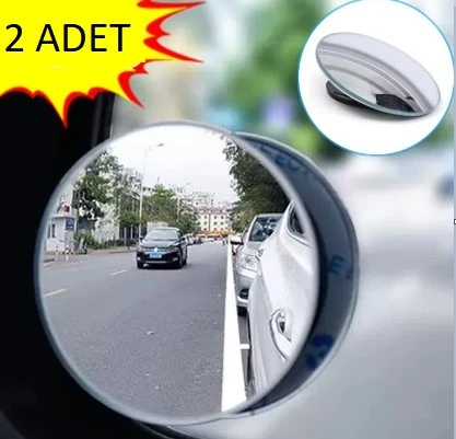 Çerçevesiz  Ayarlanabilir Kör Nokta Aynası 2 li ürün görseli 1