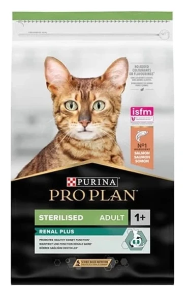 Pro Plan Sterilised Kısırlaştırılmış Somonlu Kedi Maması 10 KG ürün görseli 1