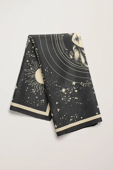 A34 Modabutik Başak Burcu Bandana - Resim 4