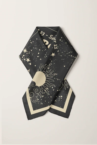 A34 Modabutik Başak Burcu Bandana - Resim 5