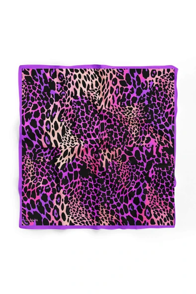 A33 Modabutik Leopar Desenli Bandana - Resim 2