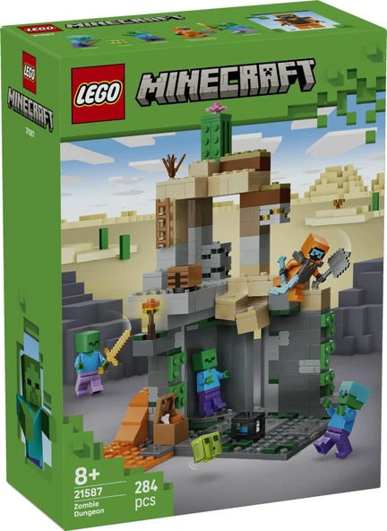 LEGO Minecraft 21587 Zombie Dungeon ürün görseli 1