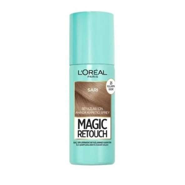 LOREAL PARİS SARI MAGIC RETOUCH BEYAZLAR İÇİN ANINDA KAPATICI SPREY 75ML ürün görseli 1