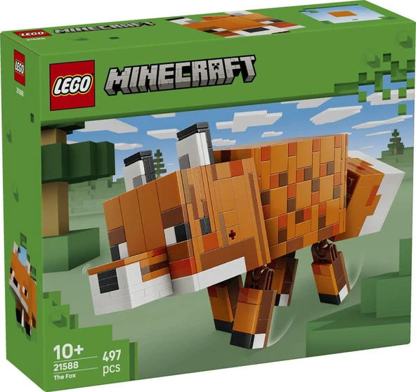 LEGO Minecraft 21588 The Fox ürün görseli 1