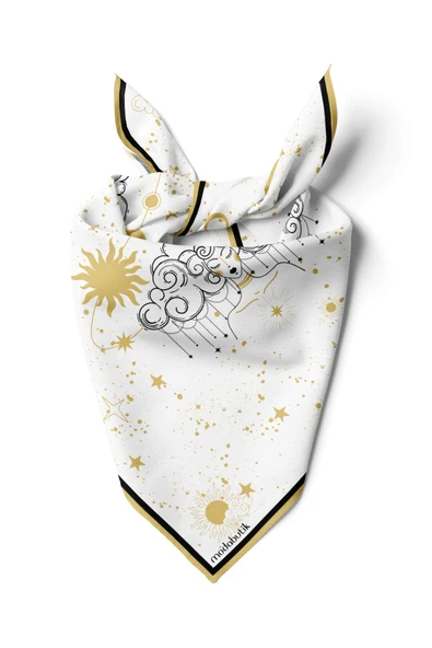 Modabutik Gold Star Bandana ürün görseli 1
