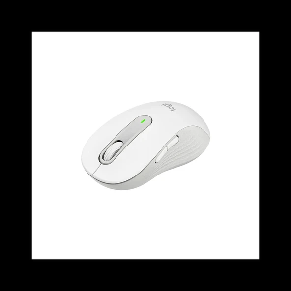 LOGITECH 910-006238, M650L Signature, Beyaz, Sağ El, USB Nano 2,4G Kablosuz,4000dpi, Optik, 5 Tuşlu, 24ay Pil Ömrü, Sess ürün görseli 1