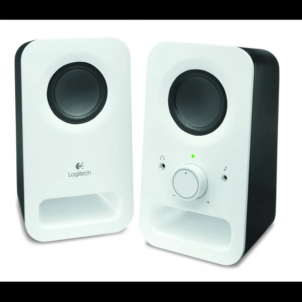 LOGITECH 980-000815, Z150, 6W, 1+1, Kulaklık Jaklı, Kompakt, Stereo, Speaker (Beyaz) ürün görseli 1