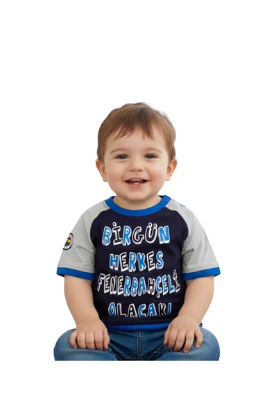 Fenerbahçe Orjinal Lisanslı Uzun Kol BEBEK Sweatshirt ürün görseli 1