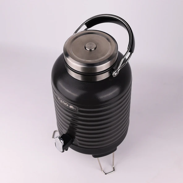 Igloo Family Barrel Termos 5 Litre-SİYAH - Resim 2