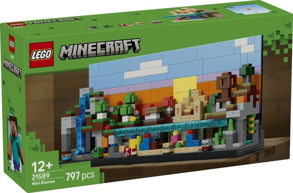 LEGO Minecraft 21589 Mini Biomes ürün görseli 1