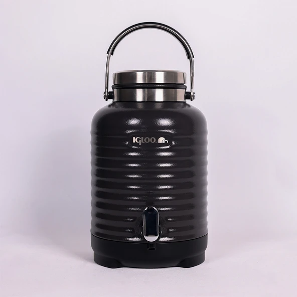Igloo Family Barrel Termos 5 Litre-SİYAH - Resim 4