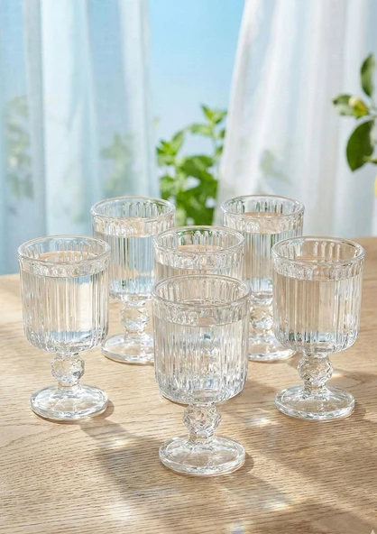 Kahve Yanı Cam Su Bardağı - 6lı Takım, 65 ML ürün görseli 1