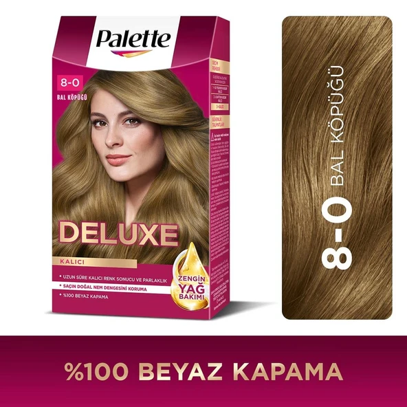 Palette Deluxe Saç Boyası 8.0 Bal Köpüğü ürün görseli 1