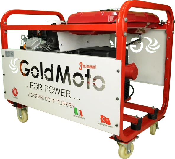Goldmoto GM16TBJG Benzinli Marşlı Trifaze Jeneratör 14 Kva ürün görseli 1