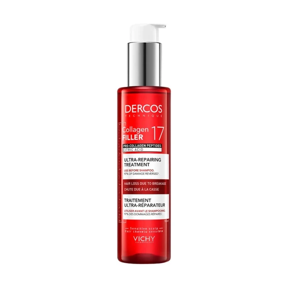 Vichy Dercos Collagen Filler 17 Şampuan Önceki Bakım 150 Ml ürün görseli 1