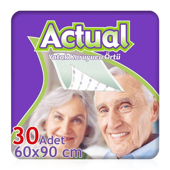 Actual Yatak Koruyucu Örtü 60×90 Cm 30 Adet ürün görseli 1
