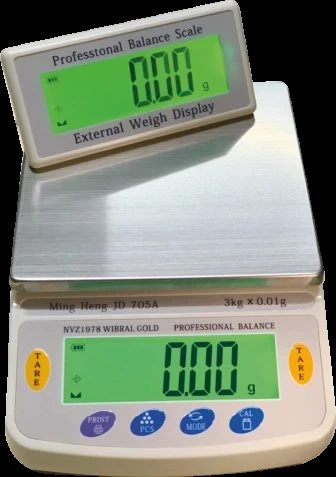 Diamond Dijital Göstergeli Çift Ekran Hassas Terazi Nvz-1978 (3 Kg-0.01) ürün görseli 1