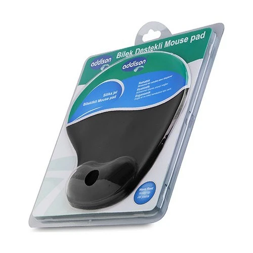Addison Bilek Destekli Mouse Pad Siyah (300152) ürün görseli 1