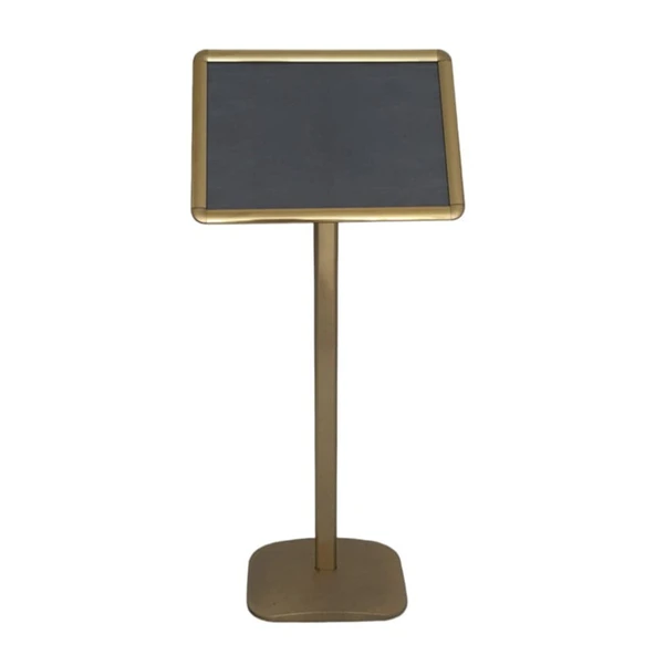 Dekoratif Menü Panosu A3 Gold - Resim 2