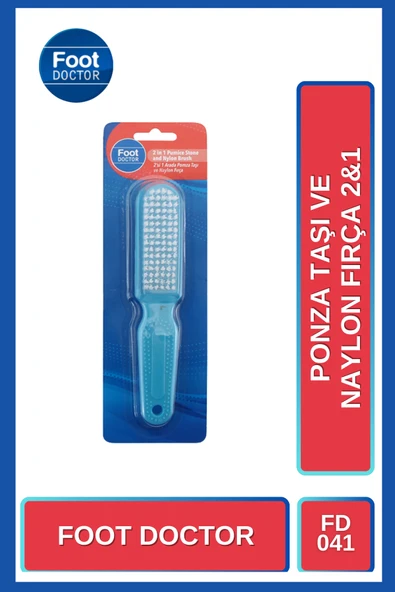 Foot Doctor Ponza Taşı ve Naylon Fırça ürün görseli 1