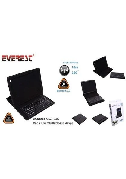 Everest KB-BT807 Tablet Kılıfı - Resim 3