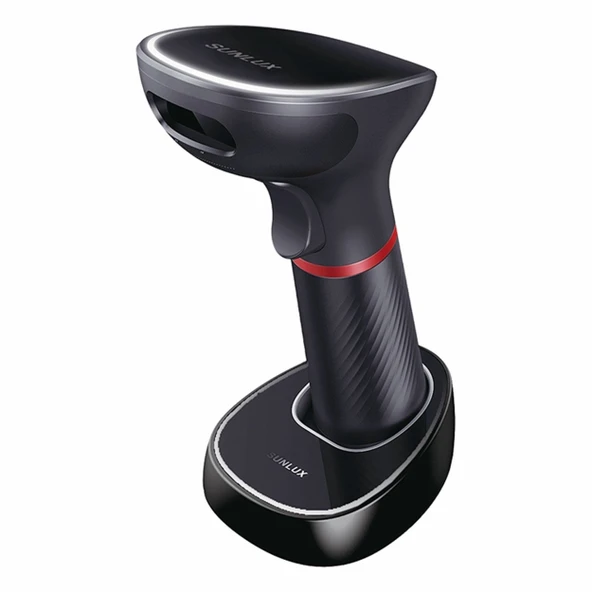Sunlux XL-9610 1D/2D Karekod Kablosuz Standlı Barkod Okuyucu ürün görseli 1
