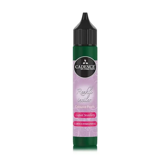 Cadence Renkli İnciler/Likit Mücevher 25ml 556 Zümrüt Yeşili ürün görseli 1