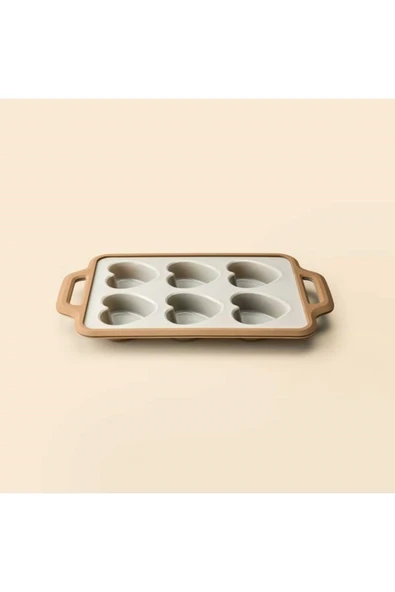 Arow Maple Silikon Muffin Kabı - Gri - 34x20 cm ürün görseli 1