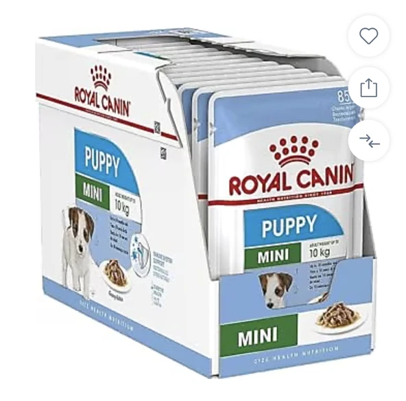 Royal Canin Mini Puppy Mini Irk Yavru Köpek Maması 12x85gr ürün görseli 1