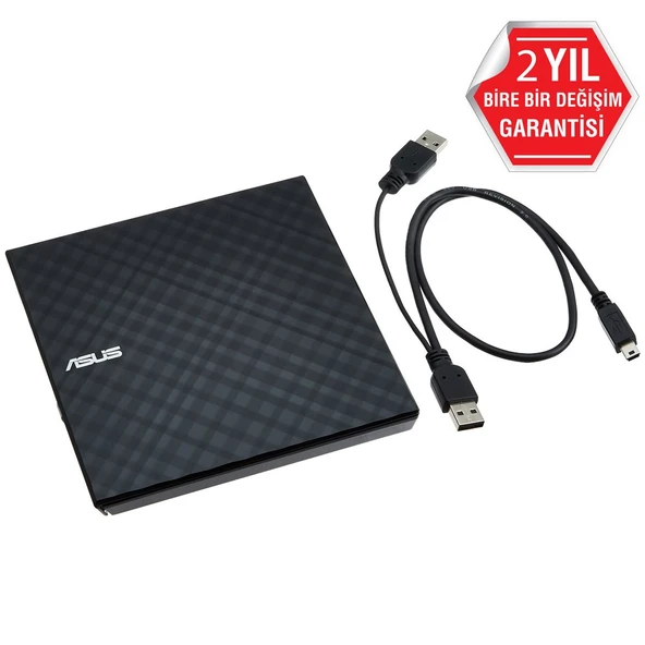 Asus Lite 8X SDRW-08D2S-U Siyah Usb2.0 Harici ürün görseli 1