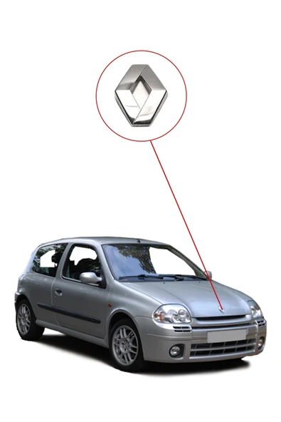 Clio 2 Arka Bagaj Arması - 7700825976 - Resim 2